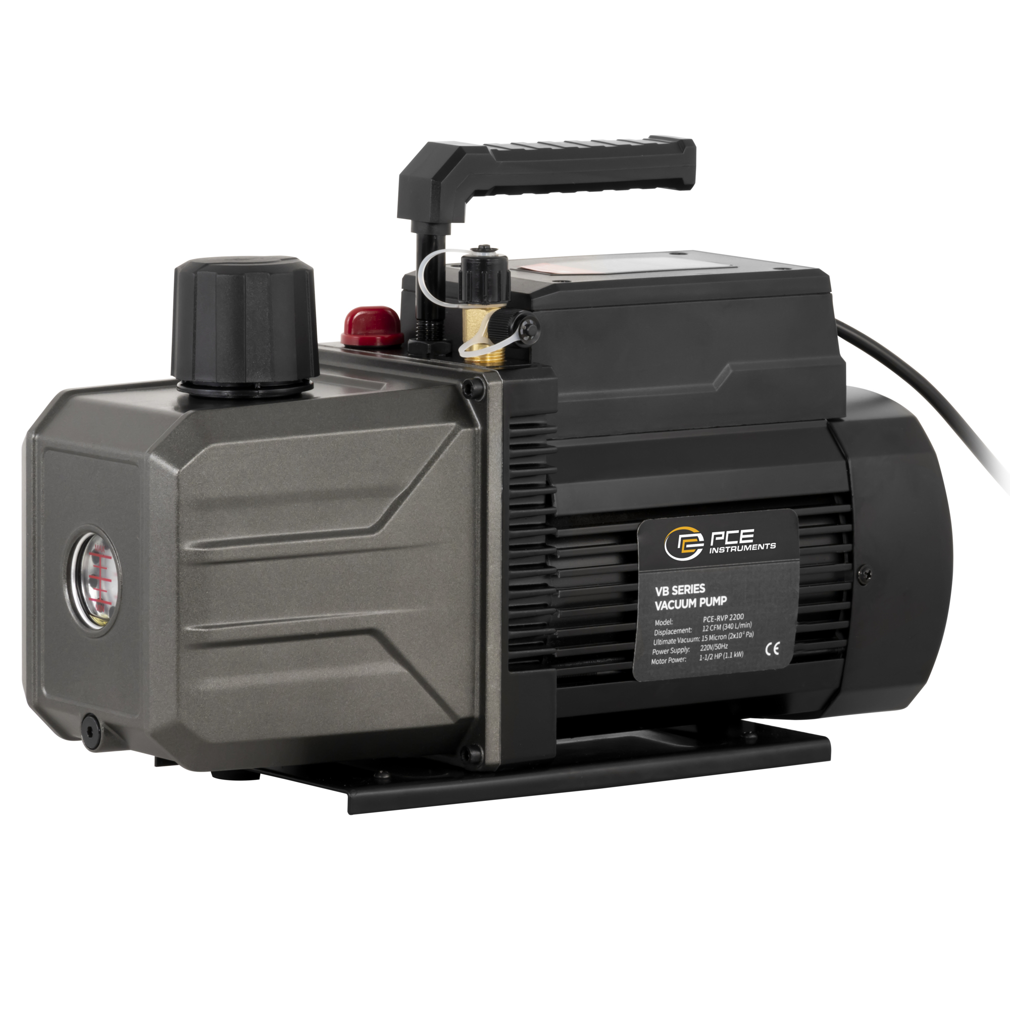 PCE Instruments Two-Stage Vacuum Pump — 1.5 HP, Model# PCE-RVP 2200